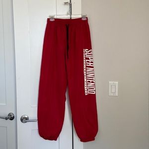 Super Nintendo track pant